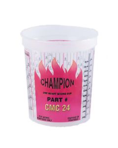 EZXCMC24 image(0) - EZ Mix Champion CMC24 Disposable Mixing Cup with DuPont Ratios, 1 qt