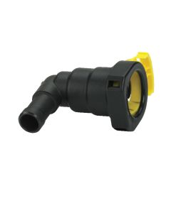 S.U.R.&R. 12mm-1/2 Inch 90  Degree Push Quick Connect - 2 Piece