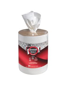 Tork Molnlycke ShopMax 450138 Centerfeed Dry Wipe, 218.33 ft L x 9.9 in W Roll, 200, Paper, White, 1 Plys