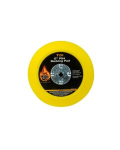 High Teck Products T151 Backing Pad, 6 in Dia, 10000 rpm, Medium Density, PSA, Polyurethane Foam