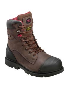 Avenger Hammer 600G Series - Men's 8&rdquo; Boots - Carbon Nano-Fiber Toe - IC|EH|SR|PR - Brown/Black - Size: 17W