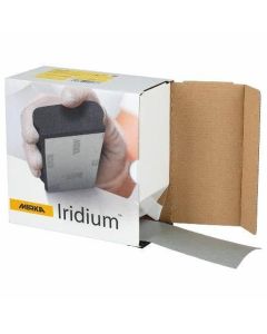 MRK24584180 image(0) - Mirka Abrasives Iridium 24-584-180 Semi-Open Coated Abrasive Roll, 2-3/4 in W x 120 ft L, 180 Grit, Aluminum Oxide/Ceramic
