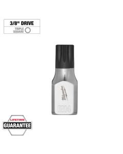 MLW45-34-1147 image(0) - Milwaukee Tool 3/8 Inch Drive 14mm Triple Square Bit Socket