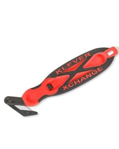 Uline Deluxe Klever X-Change Cutter - Single-Sided, Red