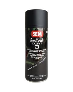 SEM85013 image(0) - SEM Paints Color Coat 3 Landau Black 16 oz Aerosol