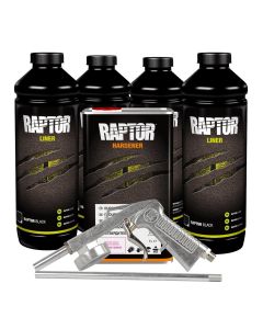 UPO0820G image(1) - U Pol Products 0820G National Rule Raptor Kit, 1 gal, Black, 125 sq-ft Coverage