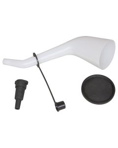 LIS18232 image(2) - Lisle Offset Funnel with Cap & Lid