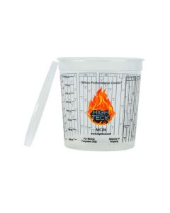 High Teck Products MC86 Mixing Cup, 2.5 qt, Polypropylene