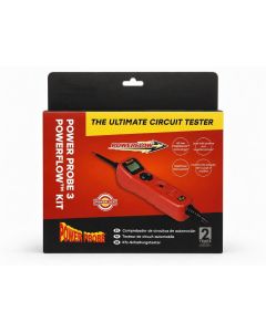 PPRPP3PFREDAS image(0) - Power Probe PP3PF Cicuit Tester With PowerFlow Red, EVA Case and Accessories