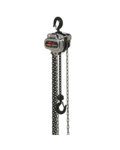 Ingersoll Rand SMB030-10-8V Manual Chain Hoist, 3 Ton Capacity, 10ft of Lift, 8ft Hand Chain Drop, Overload Protection