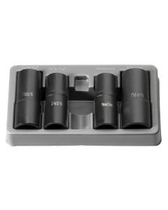Grey Pneumatic 1/2" Drive 4 Piece "Flip" Socket Set
