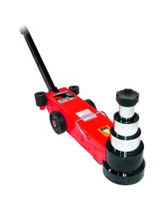 American Forge & Foundry Axle Jack - 3 Stage - 60/40/20 Ton Capacity - Air/Hydraulic - SUPER DUTY