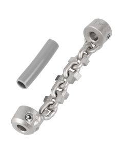 MLW48-53-3035 image(0) - Milwaukee Tool 1-1/4 Inch - 1-1/2 Inch Carbide Chain Knocker for 1/4 Inch Chain Snake Cable