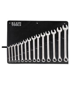 KLE68406 image(2) - Klein Tools Combination Wrench Set, 14-Piece