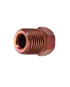 S.U.R.&R. 7/16 Inch-24 Inverted Flare Nut - 100 Pack