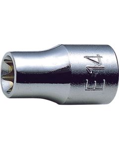 KKN4425-E18 image(0) - Ko-ken USA 1/2 Sq. Dr. Socket TORX E18 Length 37mm