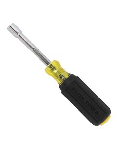 KLE65407MAGM image(0) - Klein Tools Metric Magnetic Color-Coded Nut Driver, Heavy-Duty Hollow-Shaft, 7mm