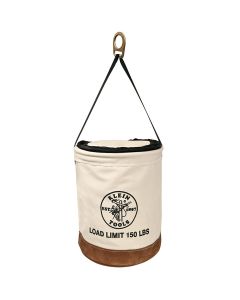 Klein Tools Canvas Bucket, Flame-Resistant, 12-Inch