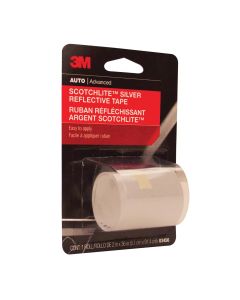 MMM03456 image(0) - 3M SILVER REFLECTIVE TAPE 2"X36"