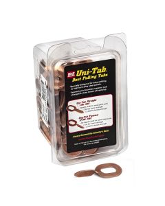 H&S AutoShot UNI-1062 Weld Pull Key Steel, Twisted 90&deg; Copper-Flash (100-pack)
