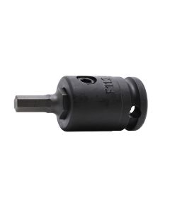 KKN13134M-52-14 image(0) - Ko-ken USA 13134M.52-14 3/8 Sq. Dr. Bit Socket 14mm Hex Length 52mm