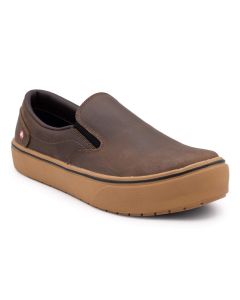 FSIAW7002-7EE image(0) - Airwalk VENICE - Men's Leather Slip On - CT|EH|SF|SR - Buffalo Crazy Horse / Gum - Size: 7 - 2E - (Extra Wide)
