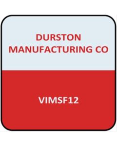 VIM Tools Stubby Flat Tip Driver 12 mm X 2M Blade, 1/4 Inch Square Drive