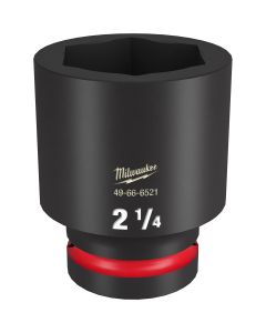 Milwaukee Tool SHOCKWAVE Impact Duty  1"Drive 2-1/4" Deep 6 Point Socket