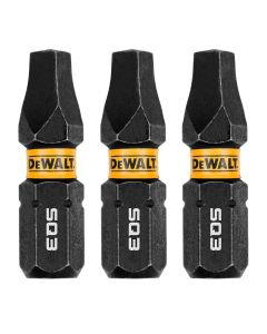DEWALT 1In Square #3 Flextorq 3Pk