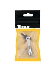 TIT11340 image(0) - Titan 1/4 in. Drive Nano Bit Driver, Hex Handle