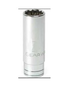 GearWrench 1/2 Inch Drive 12 Point Deep SAE Socket 1/2 Inch
