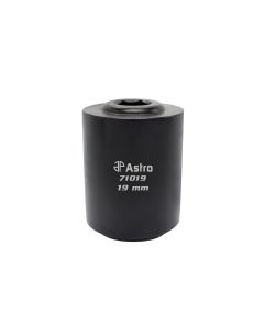 Astro Pneumatic 19mm Drum Socket - Impact Torque Multiplying Harmonic Balancer Socket