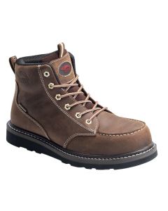Avenger Work Boots Avenger Work Boots Wedge - Men's Boots - Carbon Nano-Fiber Toe - IC|EH|SR - Brown/Black - Size: 8.5 - D - (Regular)