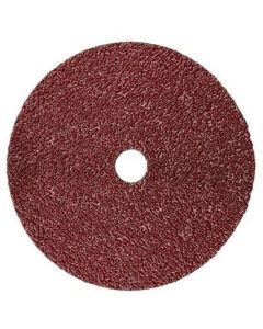 MMM27403 image(1) - 3M Cubitron II 27403 982C Series Coated Fiber Disc, 9-1/8 in Dia, 36+ Grit, Very Coarse Grade, 6600 rpm, Maroon
