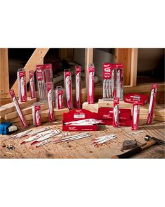 MLW48-01-2036 image(2) - Milwaukee Tool 9" 5 TPI Wood Cutting Sawzall Blades Bulk 25