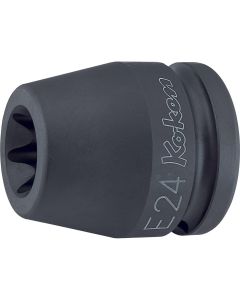 Ko-ken USA 16425-E24 3/4 Sq. Dr. Impact TORX E24 Socket - Length 50mm