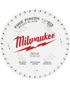 MLW48-40-0726 image(2) - Milwaukee Tool 7-1/4" 40T Fine Finish Circular Saw Blade