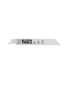 Klein Tools Reciprocating Saw Blades, 24 TPI, 6-Inch, 5-Pack