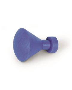 H&S AutoShot GPR-7556 PDR Glue Pull Knob LARGE CONVEX 19mm Round Polycarbonate (5-Pack)