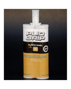 PLIO-GRIP Plastic Panel 10 8034 Plastic Panel Bonding, 400 mL Cartridge, Beige (Part A), Light Green (Part B)