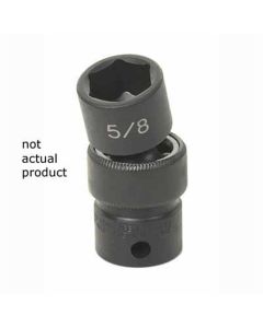 Grey Pneumatic 3/8" Drive x 22mm Standard Universal Socket 6 Point - Black