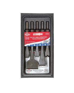 Mayhew 5-PC PNEU CUT CHISEL SCRAPE SET