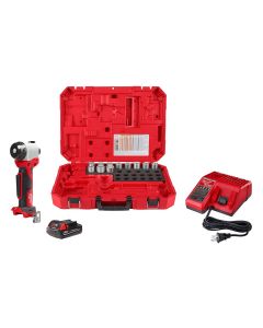 MLW2935AL-21 image(2) - Milwaukee Tool M18 Cable Stripper Kit for Al THHN / XHHW