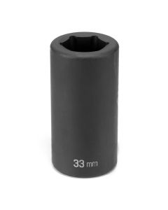 Grey Pneumatic #5 Spline x 33mm Deep Socket