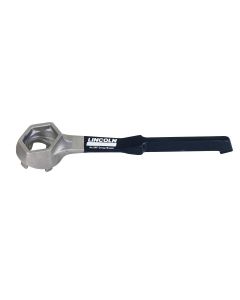 LIN5841 image(2) - Lincoln Lubrication Aluminum Drum Plug Bung Wrench for Plastic and Steel Barrel Plugs