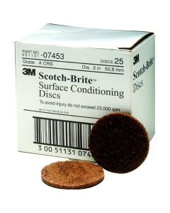MMM7453 image(1) - 3M VELCRO COARSE 2IN BROWN 25BX