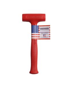 TRUS2 image(0) - Trusty Cook Inc. 22 oz Soft Face Slimline Dead Blow Hammer - Model S2 - Red