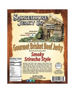 THS700425-413385 image(0) - Tender Heifer Snack Co. Smoky Sriracha Brisket Beef Jerky - 3 oz