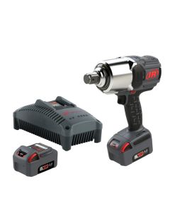Ingersoll Rand 1" 20V Cordless Impact Wrench 2 Battery Kit, 2000 ft-lb Torque, Friction Ring, Pistol