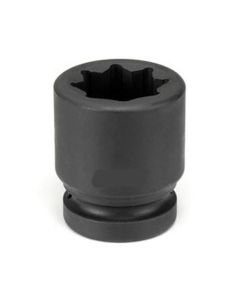 Grey Pneumatic SOC 1-15/16 1"D IMP 8PT BLK